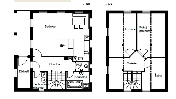 DrevoaStavby.cz Roubenka Madlenka DrevoaStavby.cz Roubenka Madlenka půdorys